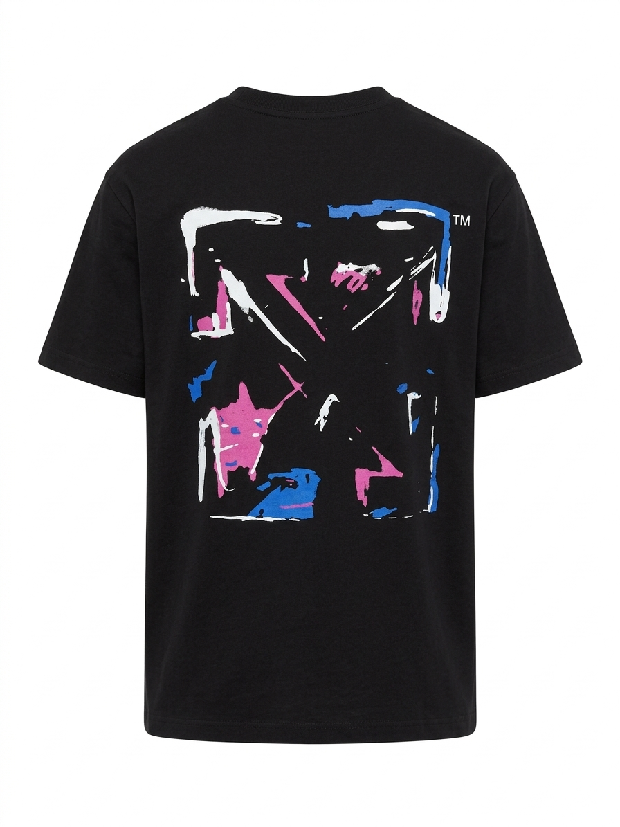 Off-White Abstract Arrows Arte Gráfico