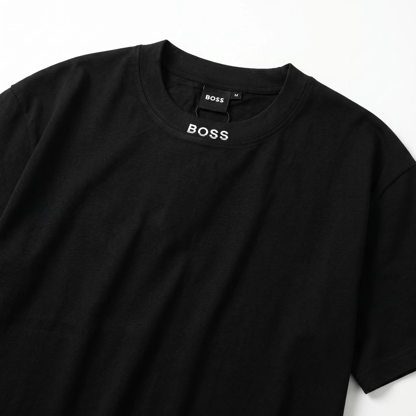 BOSS: T-Shirt "Neckline Logo" Relaxed Fit