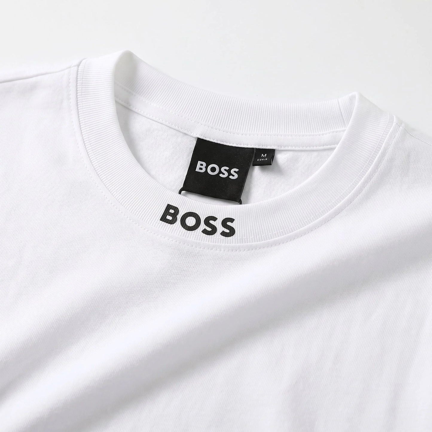 BOSS: T-Shirt "Neckline Logo" Relaxed Fit