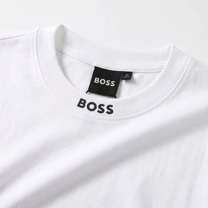 BOSS: T-Shirt "Neckline Logo" Relaxed Fit