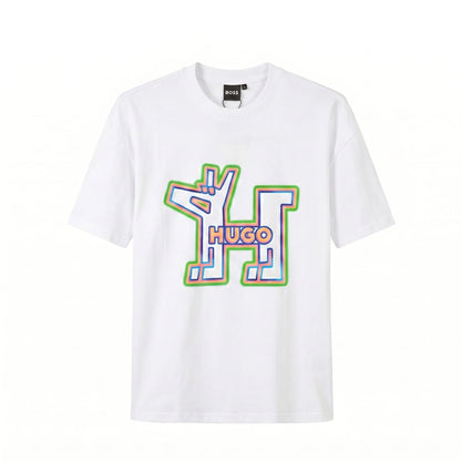 HUGO: T-Shirt "Neon Pop" Relaxed Fit