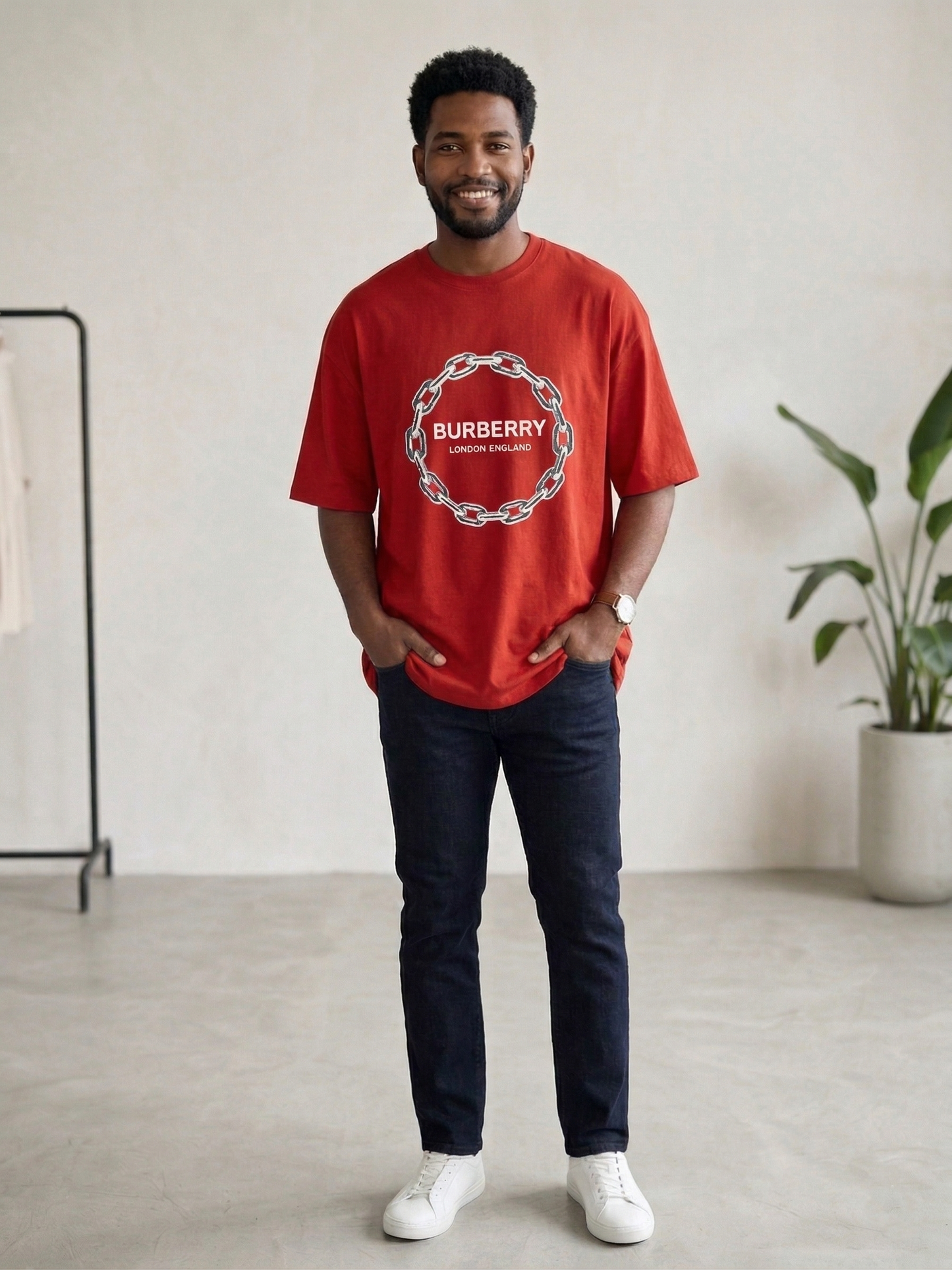 Burberry Red Heritage Chain