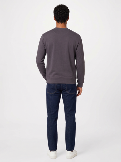 BOSS "Starlight" Grey Monogram Crewneck