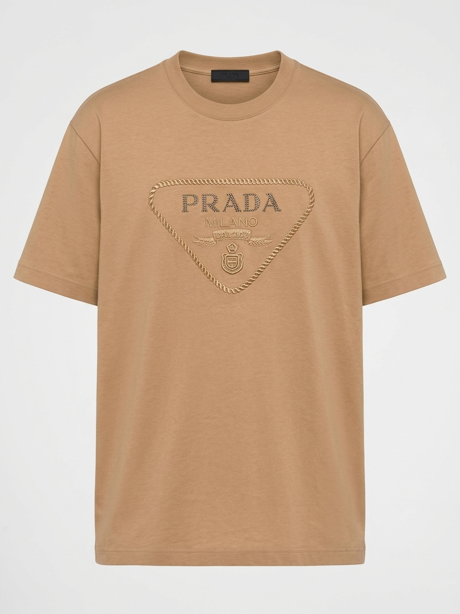 Prada Milano "Embossed Triangle"