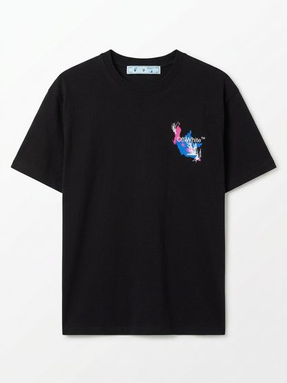 Off-White Abstract Arrows Arte Gráfico