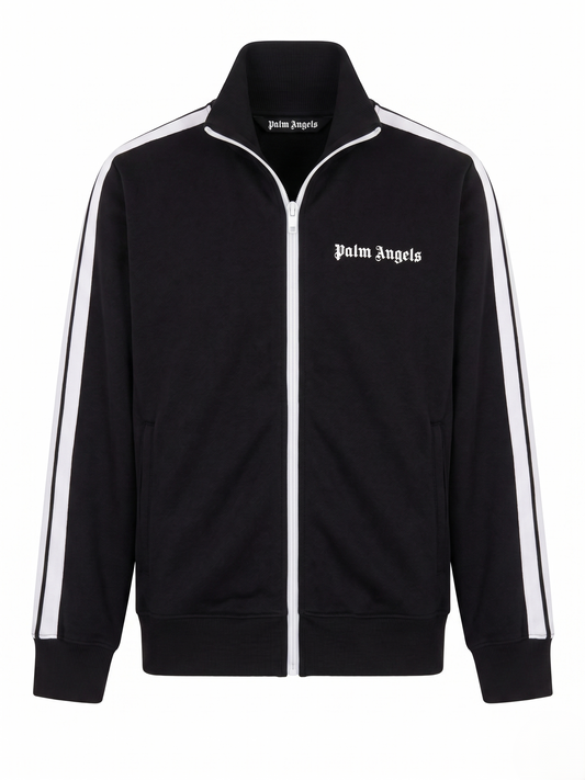 Palm Angels - Chaqueta de Chándal Classic Track con Bandas Blancas