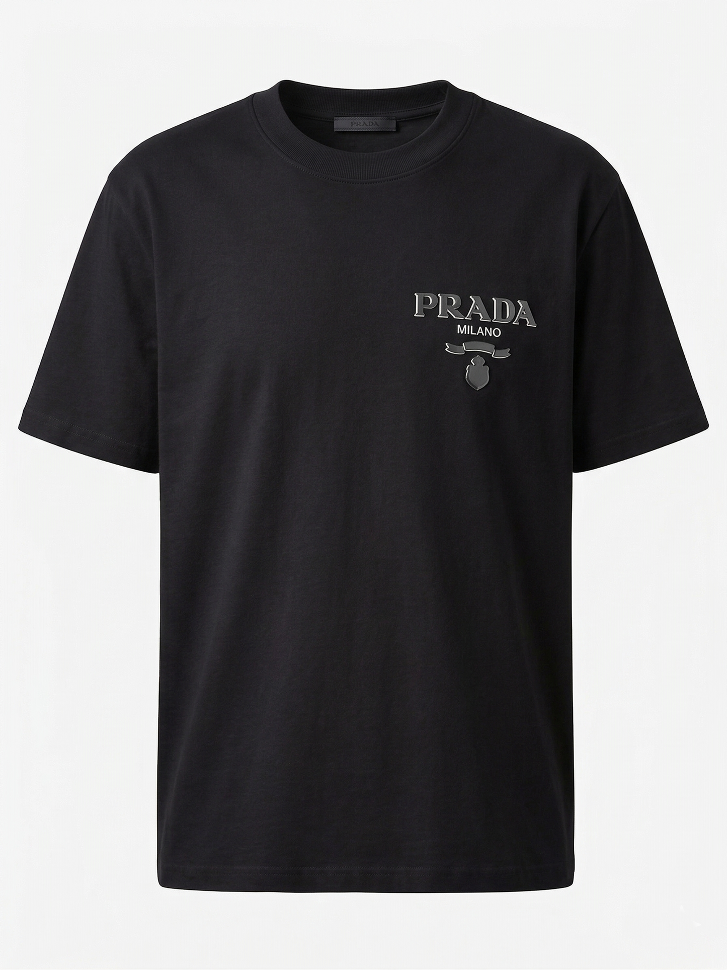 Prada Milano "Metal Emblem" Black