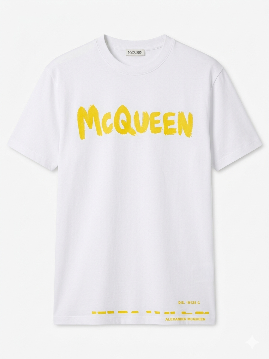 McQueen Industrial Graffiti Tee