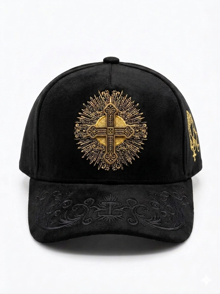 Black Suede "Bendición Eterna" – Edición Cruz de Oro