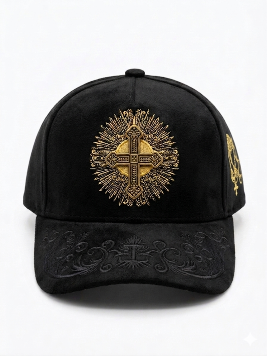 Black Suede "Bendición Eterna" – Edición Cruz de Oro