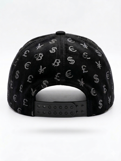 Gorra Black Suede "Cash King"