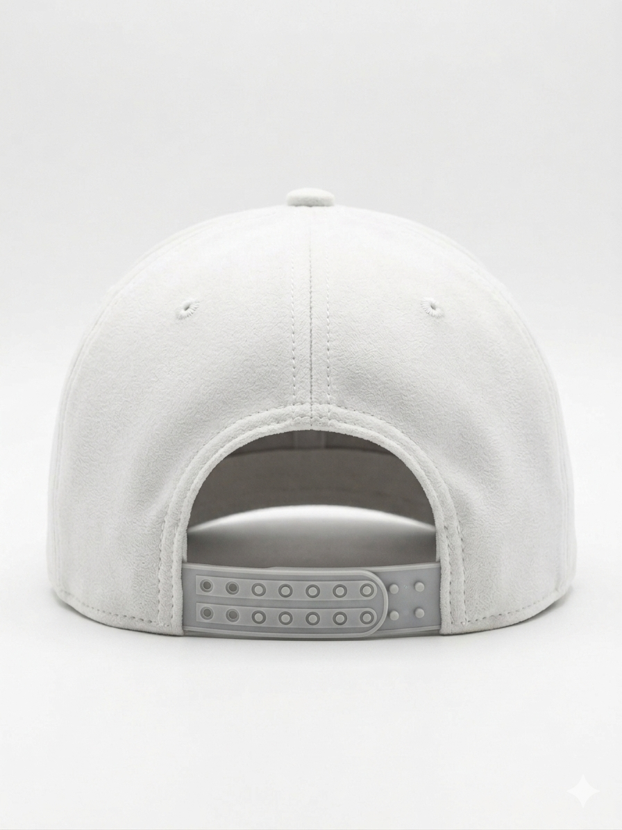 Gorra Premium "Manto Sagrado" - Edición Virgen de Guadalupe Oro y Blanco