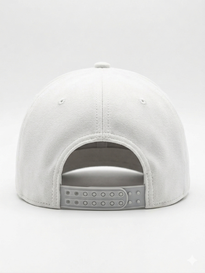 Gorra Premium "Manto Sagrado" - Edición Virgen de Guadalupe Oro y Blanco