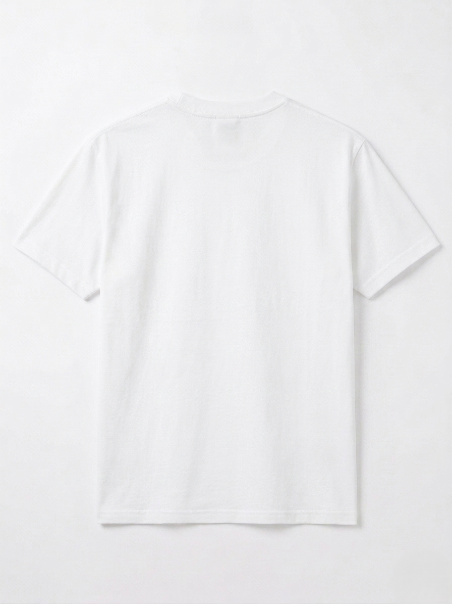 Gallery Dept. Neon Brushstroke Graphic Tee – White