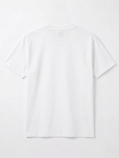 Gallery Dept. Neon Brushstroke Graphic Tee – White