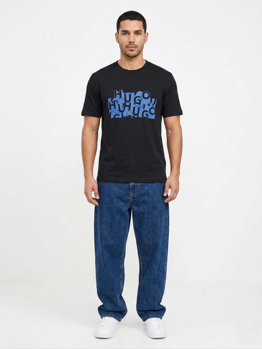 BOSS Hugo Boss Signature Gel-Print Tee