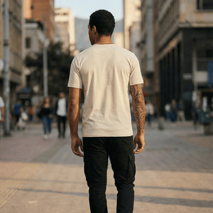 Franela Boss "Contrast Collar"