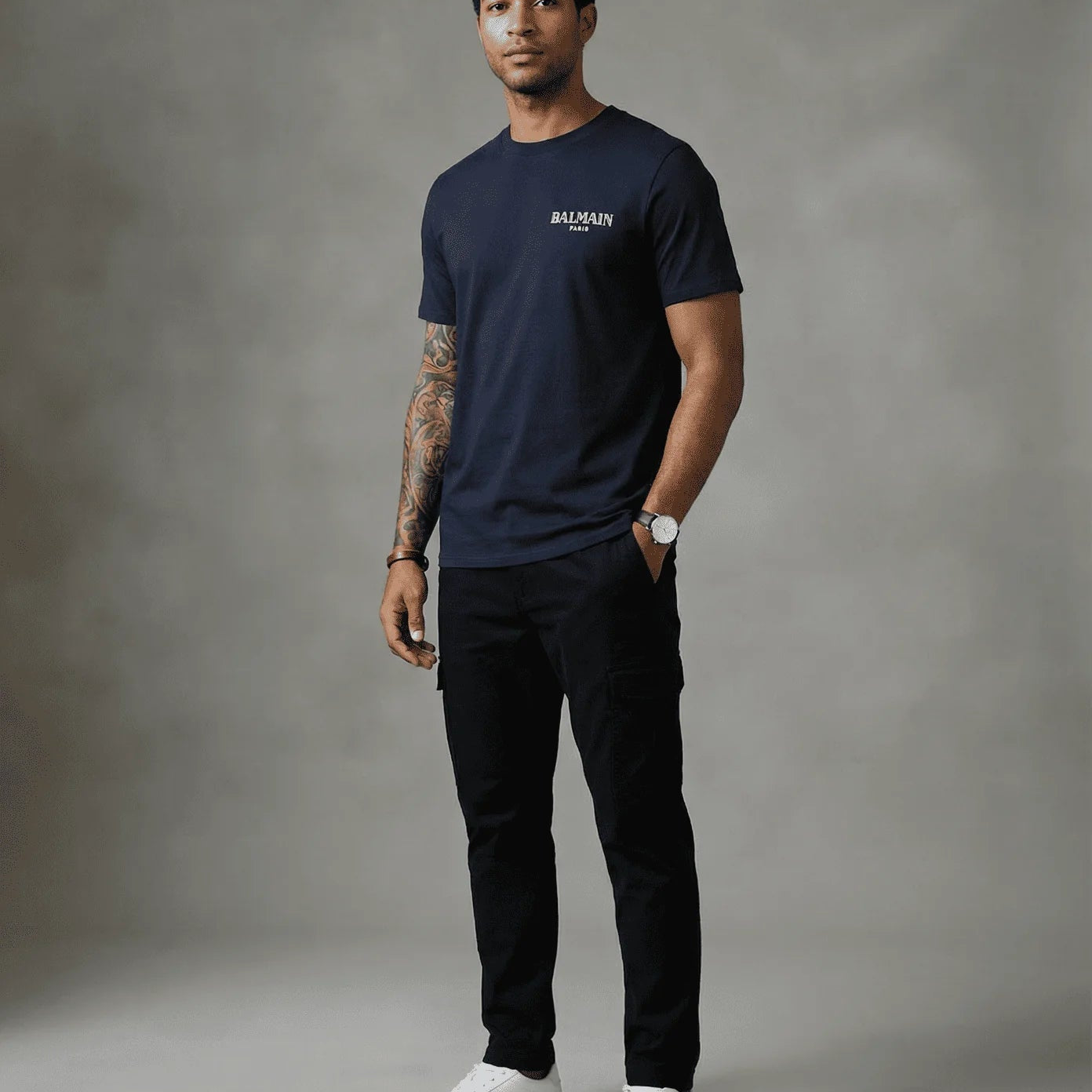 Balmain Paris con Logotipo "Medallion"