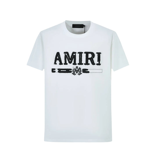 Amiri "Chenille Bar Logo"